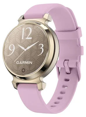 Produktbild von By Qubix Silikonarmband - Lila - passend für Garmin Lily 2