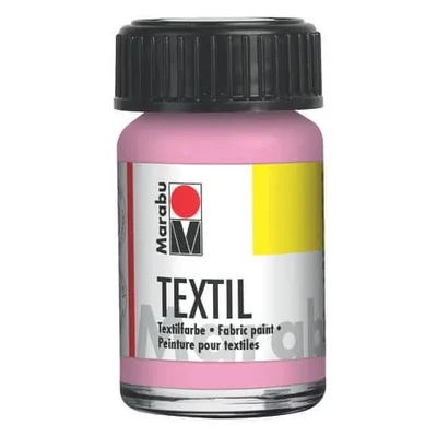 Produktbild von Marabu Textilfarbe "Textil" hellrosa 15 ml
