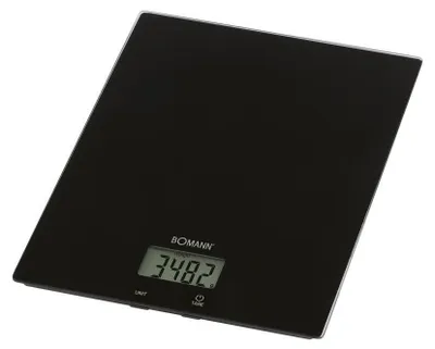 Image de Balance de cuisine en verre Noir Bomann KW6085CB-Noir