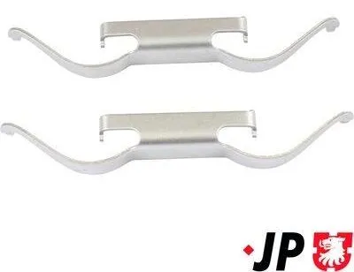 Produktbild von JP GROUP 1164006110 Zubehörsatz Scheibenbremsbelag Vorne für VW Transporter V Bus (7HB, 7HJ, 7EB, 7EJ, 7EF, 7EG, 7HF, 7EC) Multivan V
