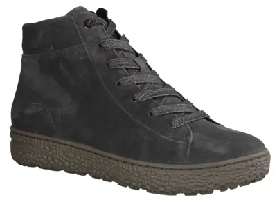 Productafbeelding van Hartjes Phil Boot 1721404: Dameslaarzen, veterschoen, leer, kaki (moerassgroen) - Dameschoenen. Moderne enkellaars / laars, groen, leer (suede/glad leer)
