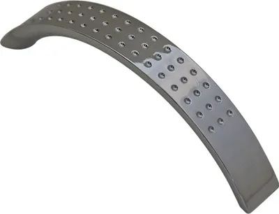 Produktbild von Küchengriff Chrom glänzend 128mm Lochabstand Möbelgriff Schrankgriff aus Metall