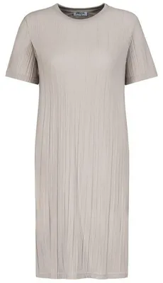 Produktbild von Sublevel Mittellanges Kleid Damen JERSEY PLISSEE DRESS beige XL