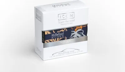 Immagine prodotto di Millefiori Milano WHITE MUSK - Auto Icon Textile Floral