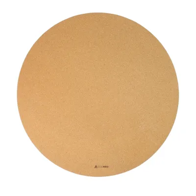 Produktbild von Spielmatte aus Kork. Schadstofffreie Krabbelmatte für Babys und Kinder. Natur, rund 110 cm
