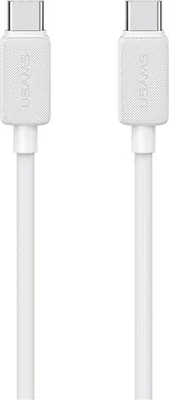 Produktbild von USAMS KY Serie 60W USB-C auf USB-C Kabel 2m Weiß