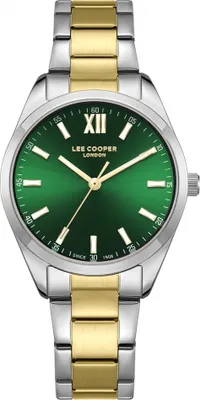 Produktbild von Damenarmbanduhr LEE COOPER LC08014.270 Grünes Fashion als Geschenk.