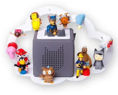 Immagine prodotto di moin minis mensola nuvola bianca magnetica per 20 figurine Tonie e Tonie Box