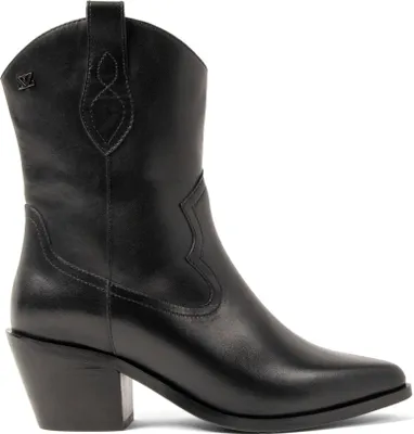 Produktbild von Lazamani Lu Damen Leder Cowboy-Stiefel Black Größe 39