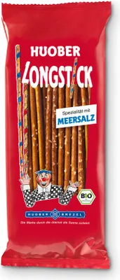 Produktbild von HUOBER BREZEL Longstick mit Meersalz 125g