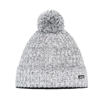 Produktbild von Eisbär Naja Strickmütze mit Bommel für Damen, Farbe:Weiß
