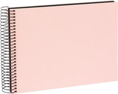 Produktbild von Goldbuch Spiralbindung-Album, Bella Vista, Rosé, 24x17 cm, 40 schwarze Seiten