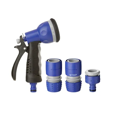 Produktbild von Tatay 7 Positionen Top Line Einstellbare Bewässerungspistole Kit Blau Blau One Size