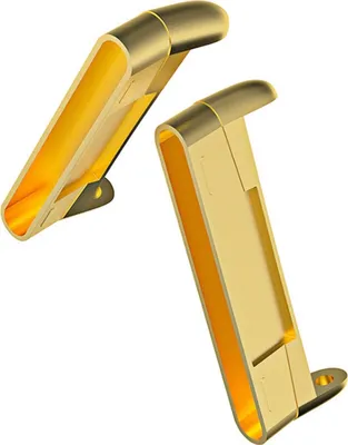 Obrázok produktu pre Pre Fitbit Versa 4 Kovový náramok Adaptér Príslušenstvo Zlatý konektor pre inteligentné hodinky