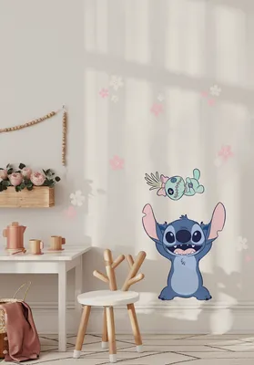 Produktbild von Komar Wandtattoo - Disney Lilo and Stitch Lifesize - Größe 50 x 70 cm