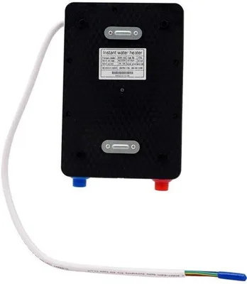 Obrázok produktu pre Elektrický ohrievač vody – čierna farba – 6500 W – 43 cm – rýchly ohrev vody