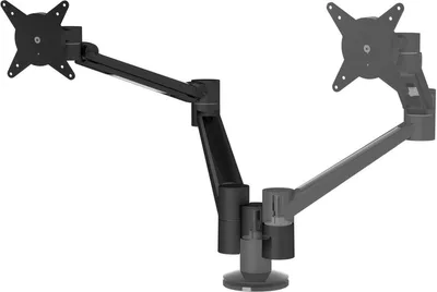 Zdjęcie produktu dla Dataflex 58.603, 7 kg, 75 x 75 mm, 100 x 100 mm, Opcja regulacji wysokości, Czarny