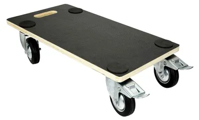 Produktbild von Rollbrett bis 400 kg Traglast Transporthilfe 580 x 300 x 150 mm mit Bremsen