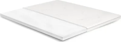 Produktbild von Kaltschaum Topper 240x200 cm - Lyocell 3D - Mittel - Höhe 7 cm - RG 45 kg/m³ -  Germany - Matratze o. Boxspringbett