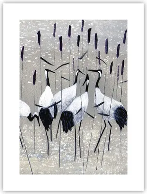 Produktbild von Poster - Poster ohne Rahmen - Vogel Natur Wasser - 30x40 cm - Wand Bild - Wanddeko - Wandbilder - Kunstposter - Wandposter - Bilder - Kunstdruck - Wanddekoration - Wandbild - P2XPA30x40-3687
