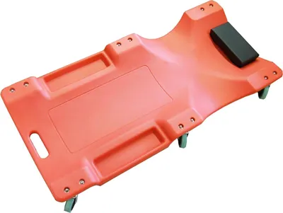 VidaXL Montageliege Rollbrett – 100x44 Cm, Bis 150 Kg, Gepolstert, 6 Rollen, Für Werkstatt & Auto