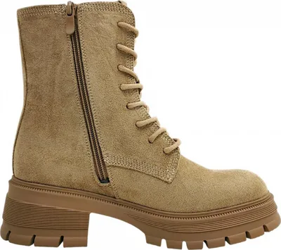 Imagen del producto de Dockers by Gerli: Botas de cordones para mujer, color beige, estilo casual