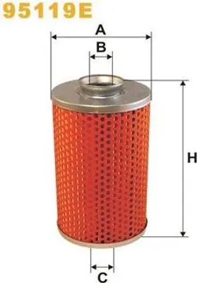 Immagine prodotto di WIX FILTRI FILTRI CARBURANTE Elemento filtrante 95119E