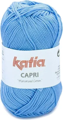 Zdjęcie produktu dla Katia Capri 82196 Sky Blue Przędza dziewiarska