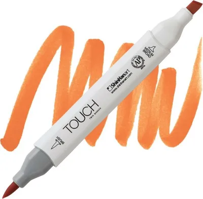 Zdjęcie produktu dla TOUCH dwustronny pędzel i dłuto, YR24 Marigold