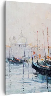 Produktbild von Bild auf Leinwand - Leinwandbild - Venedig Basilika - 55x100cm - Wand Bild - Wanddeko - Wandbilder - Leinwanddruck - Bilder - Kunstdruck - Wanddekoration - Leinwand bilder - Wandkunst - PA55x100-3662