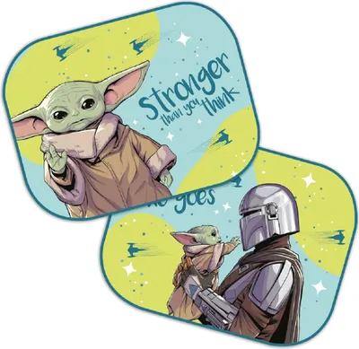 Produktbild von Star Wars Mandalorian Sonnenschutz für Kinder Stitch, schützt vor Sonne und sorgt für Unterhaltung