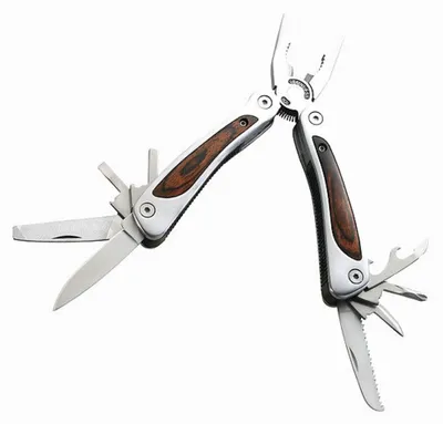 Produktbild von Herbertz 107600, Holz, Leder, Braun, Silber, 165 mm, 284 g