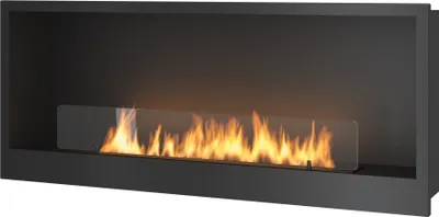 Image de Inside 1200 Infire Cheminée Au Bioéthanol Encastrable Avec Verre