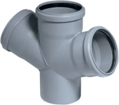 Produktbild von Doppelarm Osma HTDA 67° DN 110 x 110 x 110 grau