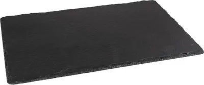 Produktbild von Schiefer Platte ca. 30 x 20 cm mit Schaumstofffüßen