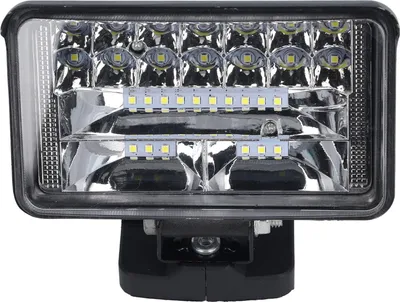 Produktbild von 4-Zoll-LED-Arbeitsleuchte, 18-V-Lithium-Akku-betrieben, hohe Helligkeit, tragbare LED-Arbeitslampe für Camping und Bauarbeiten