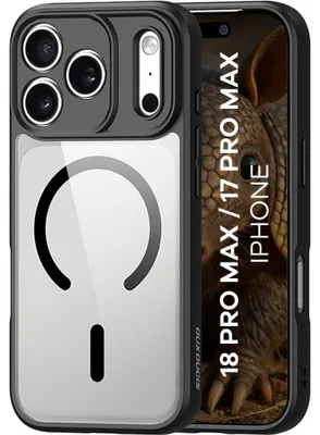 Produktbild von Handyhülle für iPhone 18 Pro Max / 17 Pro Max, Dux Ducis Aimo Mag, Transparent-Schwarz