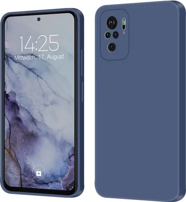 A split image showing the front and back of a smartphone case.
