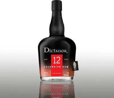Produktbild von Dictador Columbian Rum 0,7L (40% vol.) aged 12 years - [Enthält Sulfite]