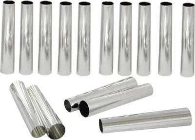 Produktbild von 15 Schaumrollen-Formen Set 11,3cm - Traditionelle Backform Schillerlockenform Röhrchen Spritztüllen Sahnerollen
