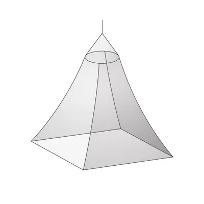 Immagine prodotto di BasicNature zanzariera 'Classic' baldacchino, rete 850