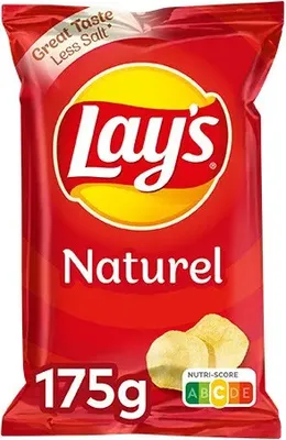 Obrázek produktu pro Lay's - Chipsy Lays natural 175 gramů | 8 kusů