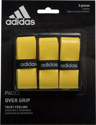 Image de Adidas (3X) Padel Overgrip - Jaune | Taille: UNI