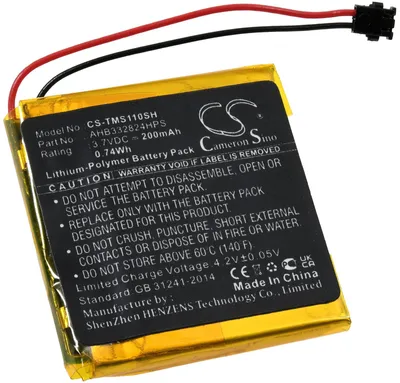 Produktbild von Akku kompatibel mit TomTom Typ AHB332824HPS