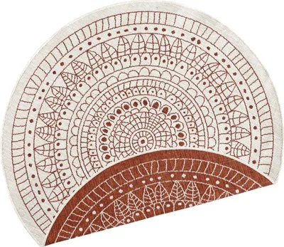 Produktbild von Hanse Home Twin Wendeteppiche In- & Outdoorteppich Rund Porto Creme Terra