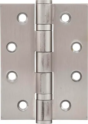 Produktbild von Scharnier  klappbares Aufschraubscharnier 102x76x3mm, Edelstahl