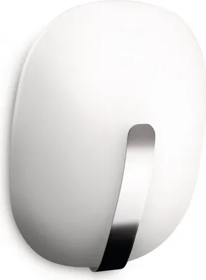 Produktbild von Philips myLiving Wandleuchte 336141116, Oberfläche, 1 Glühbirne(n), GR10Q, 2700 K, IP20, Chrom