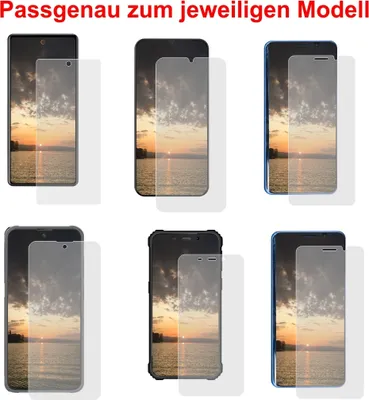 Produktbild von 3x Schutzfolie für Xiaomi Redmi Note 13 5G - antireflex, antibakteriell, seidenmatt, Premium Displayschutz