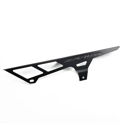 Produktbild von Kettenschutz kompatibel mit Kawasaki ZX-10R BJ 2006-07 Logo schwarz