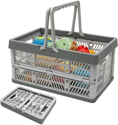 Obrázok produktu pre Skladací úložný box 38,5 x 25 x 20 cm, plast, pre kuchyňu